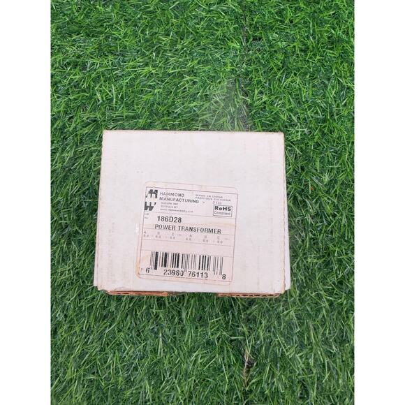 Hammond 186D28 Transformer-115/230VAC, 30VA, 28V C.T.@1.07A,186 Series - Picture 3 of 8